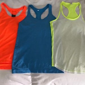 Under Armour tank tops ALL 3